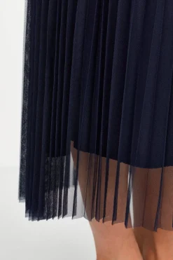 Plisseerock In Midilänge