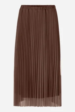 Plisseerock In Midilänge