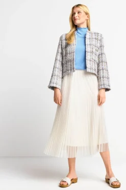 Plisseerock Mit Elastischem Bund