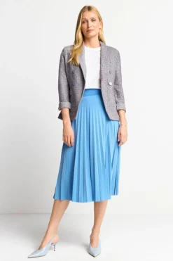 Plisseerock Mit Elastischem Taillenbund