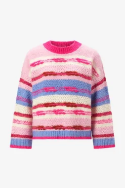 Pullover In Colour-Blocking-Optik