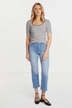 Rib-Shirt Aus Baumwolle