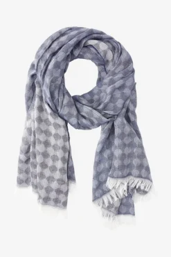 Schal Mit Dezenten Fransen