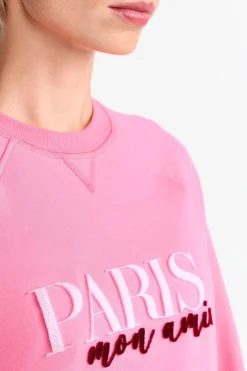 Statement-Sweater Mit Raglanärmeln