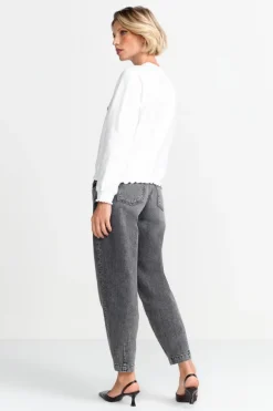 Statement-Sweater Mit Raglanärmeln