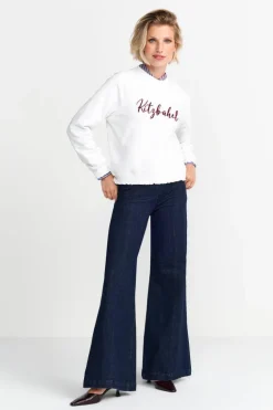 Statement-Sweater Mit Raglanärmeln