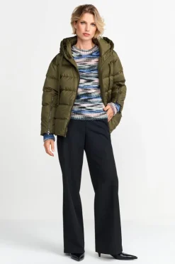 Steppjacke Mit Kapuze