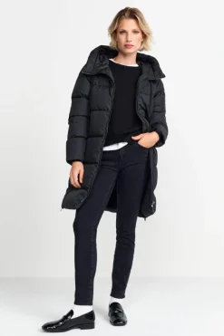 Steppmantel Mit Kapuze