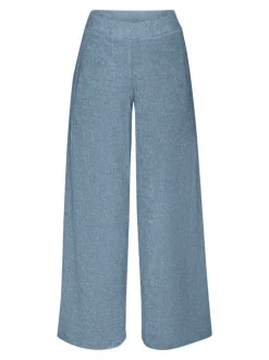 Stoffhose In Crinkle-Optik