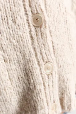 Strickcardigan Mit Knopfleiste