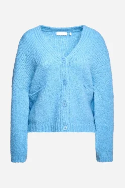 Strickcardigan Mit Knopfleiste