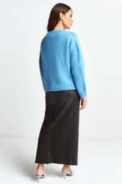 Strickcardigan Mit Knopfleiste