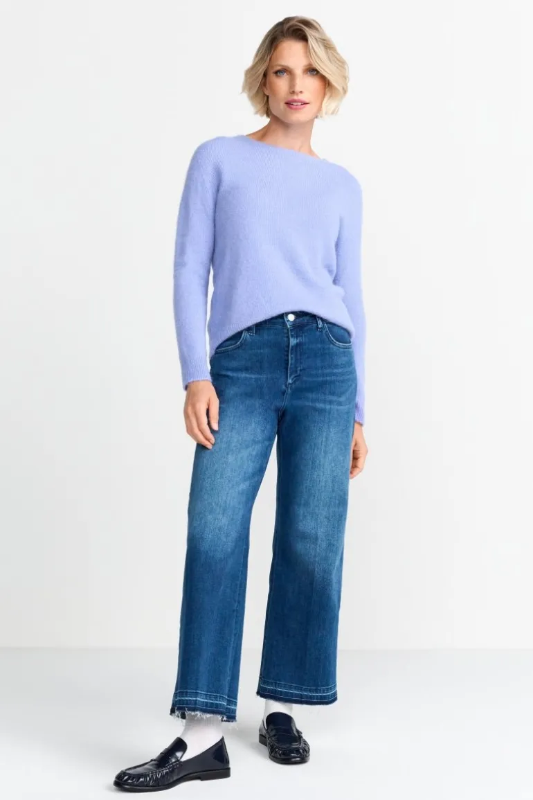 Strickpullover Aus Weicher Wollmischung