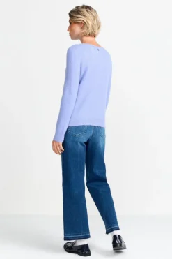 Strickpullover Aus Weicher Wollmischung