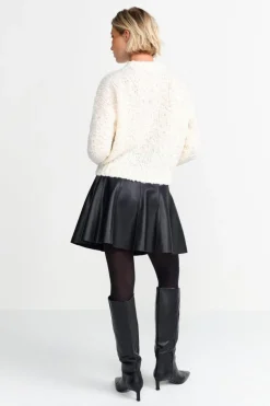 Strickpullover Mit Crew-Neck