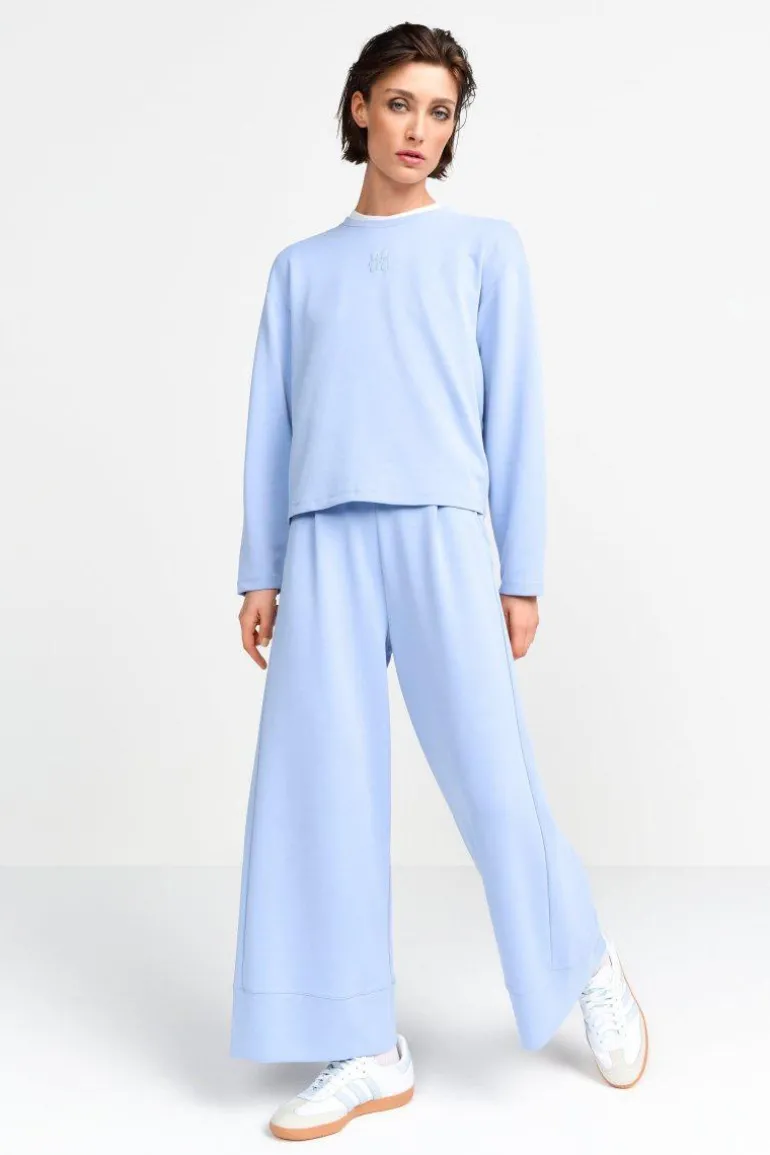 Sweatshirt Aus Supersoftem Jersey