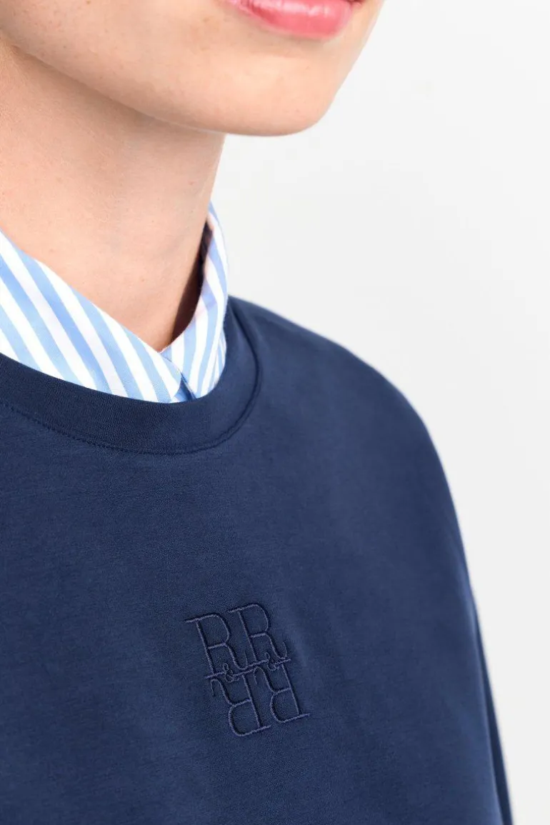 Sweatshirt Aus Supersoftem Jersey