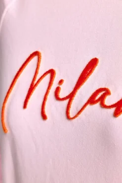 Sweatshirt Mit Schriftzug