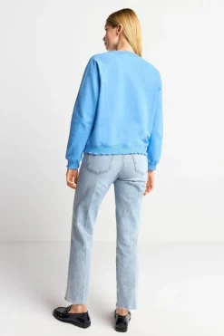 Sweatshirt Mit Schriftzug