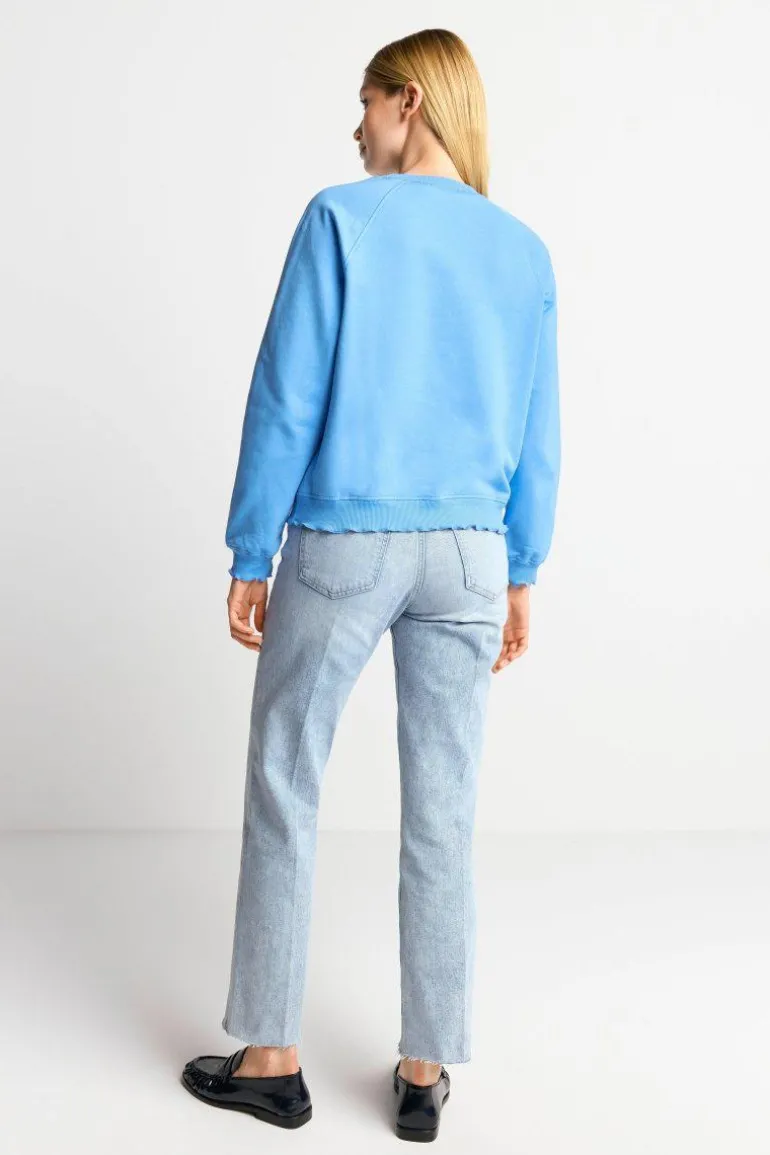 Sweatshirt Mit Schriftzug