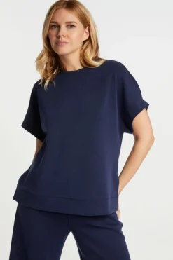 T-Shirt Aus Supersoftem Jersey