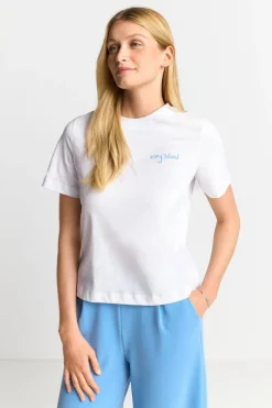 T-Shirt Mit Crew-Neck