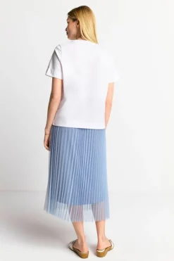 T-Shirt Mit Crew-Neck