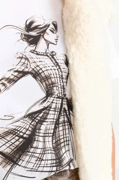 T-Shirt Mit Fashion-Print