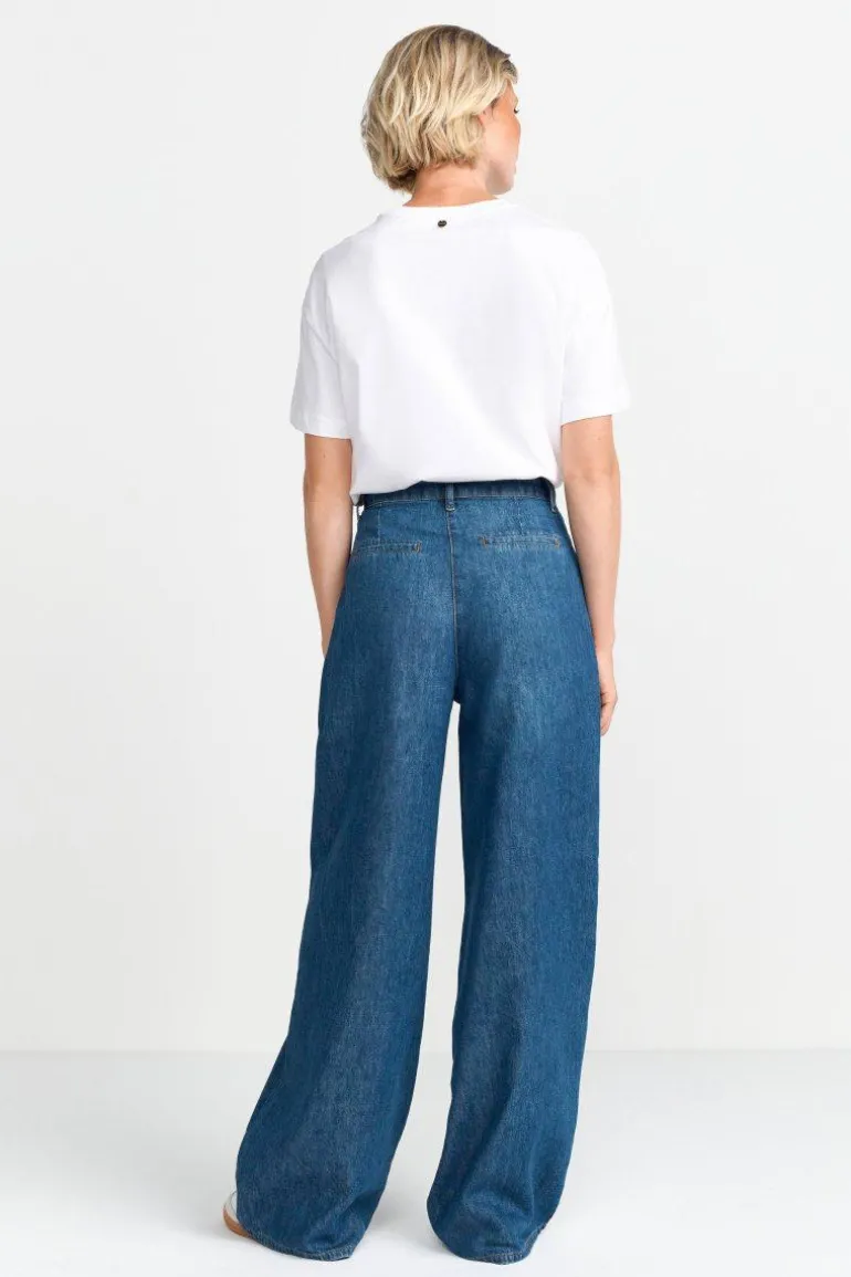 T-Shirt Mit Logostickerei