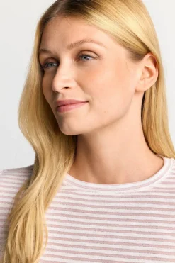 T-Shirt Mit Metallfäden