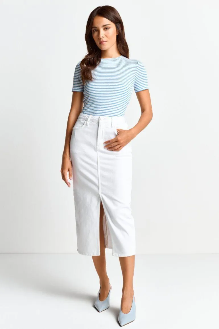 T-Shirt Mit Metallfäden