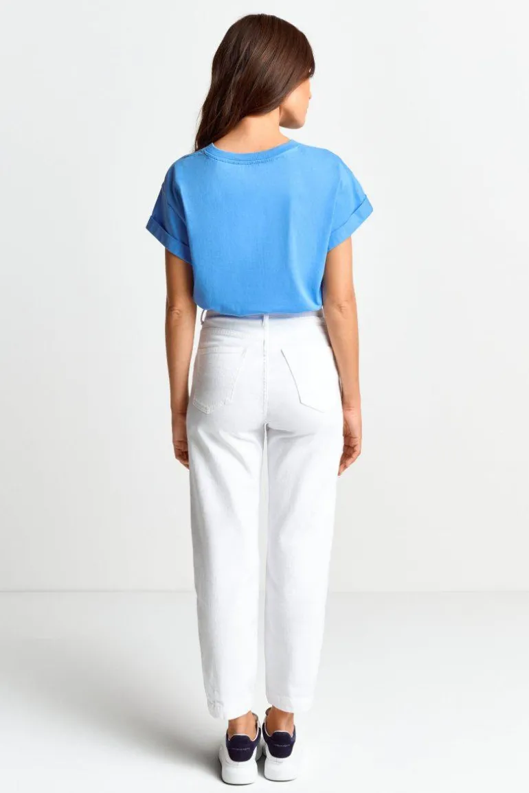 T-Shirt Mit Strass-Smileys